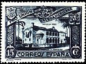 Spain 1930 Pro Unión Iberoamericana 15 CTS Azul Indigo Edifil 570
